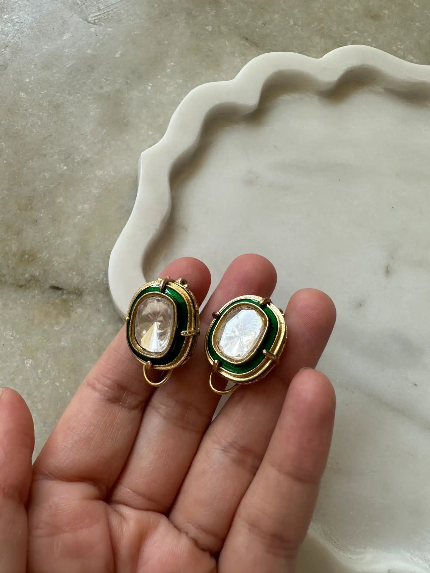 Meenakari Studs