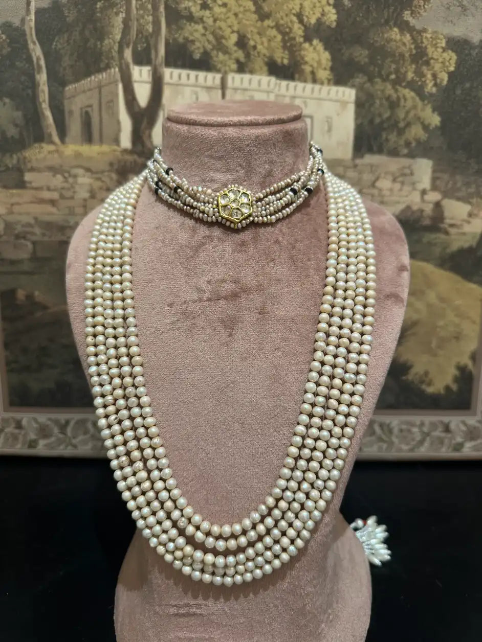 Maharani Paach Lada Moti Mala