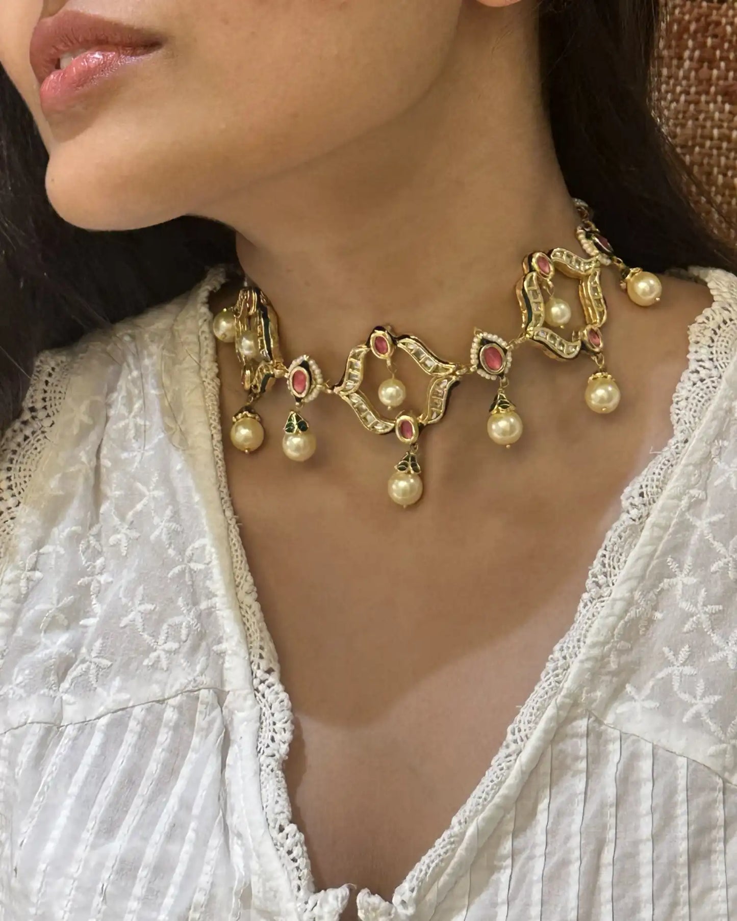 Bindiya Neckpiece Set