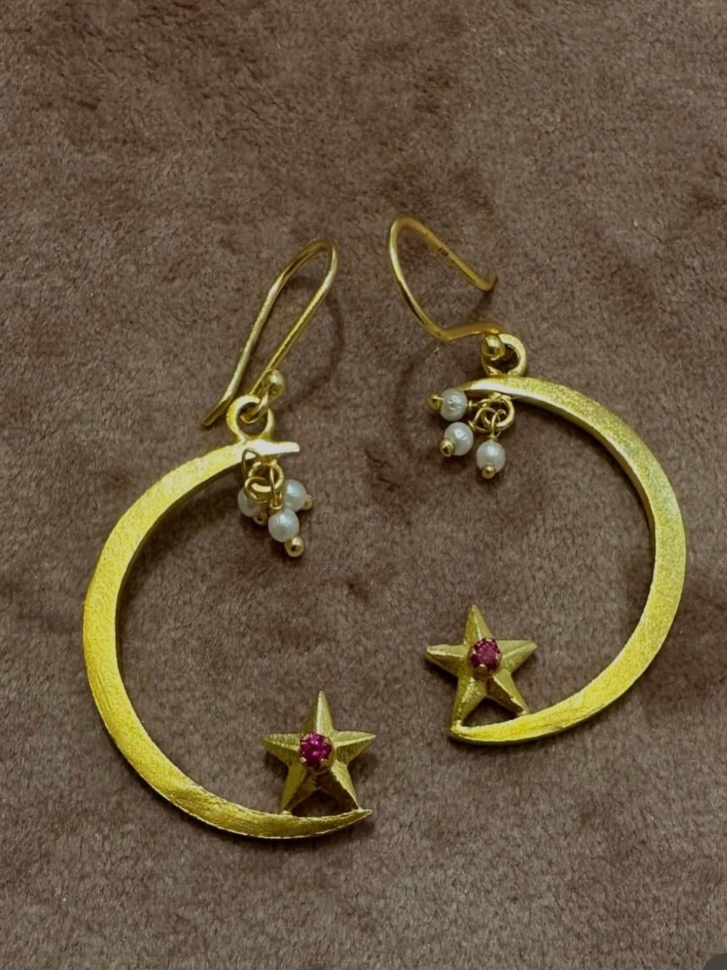 Chand Tara Hoop Danglers