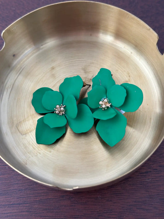 Jaya Floral Studs