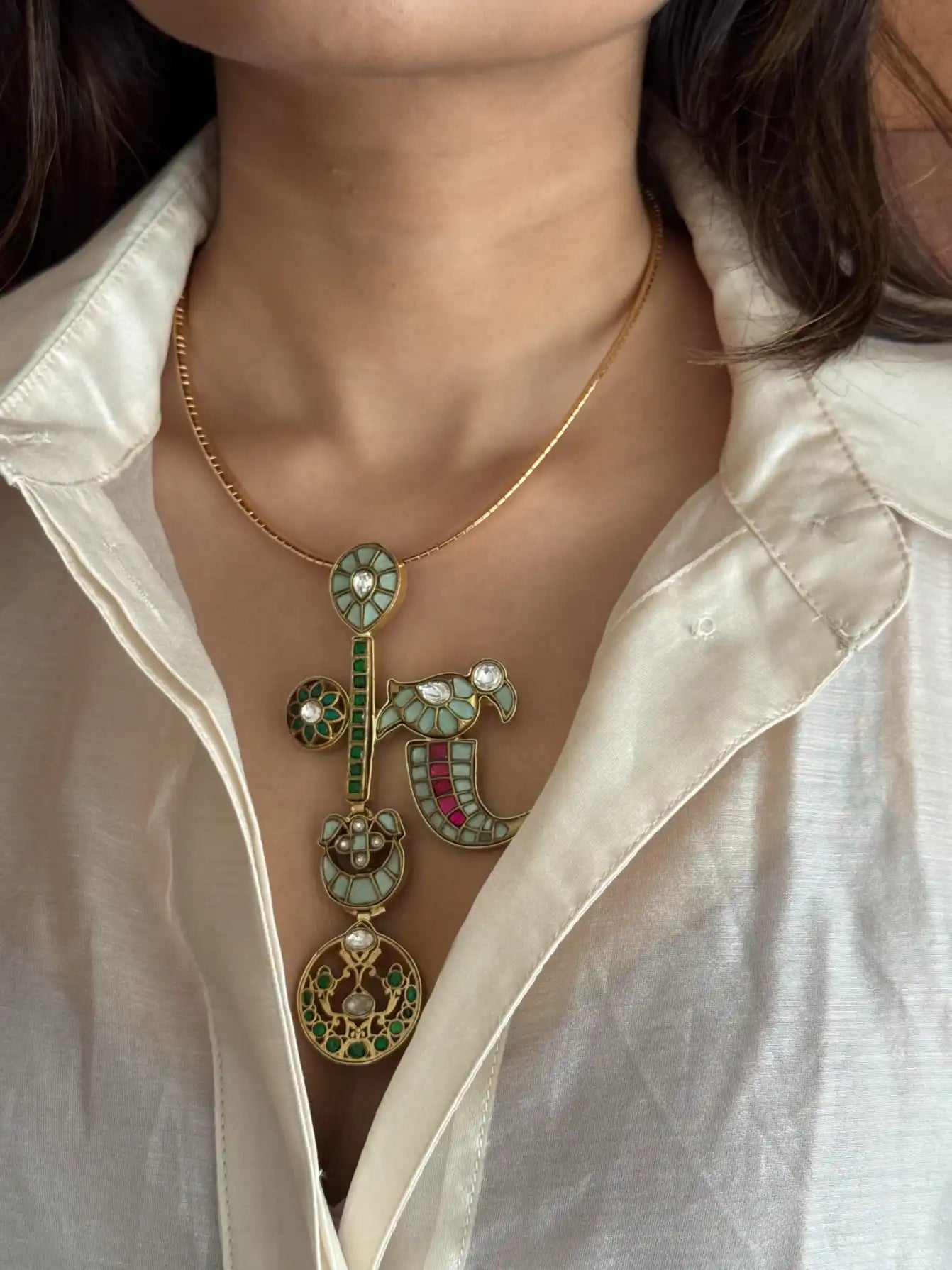 Zia Hasli Pendant Neckpiece