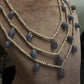 Sunheri Neeli Neckpiece