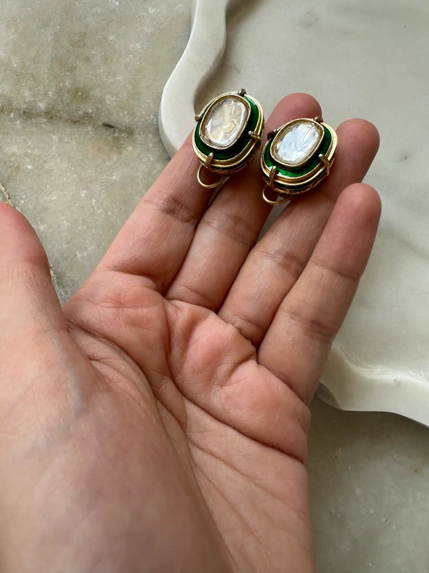 Meenakari Studs