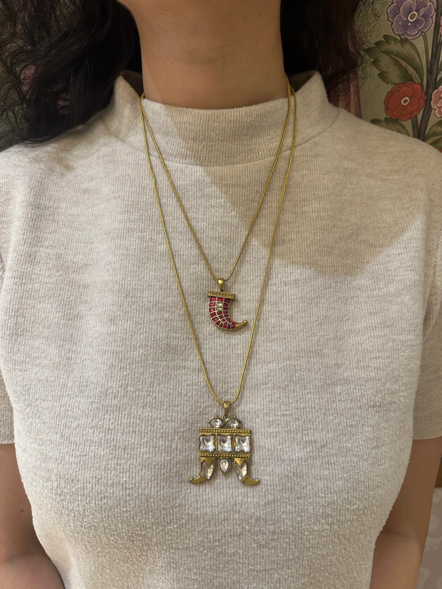 Nakshi Chain Pendant