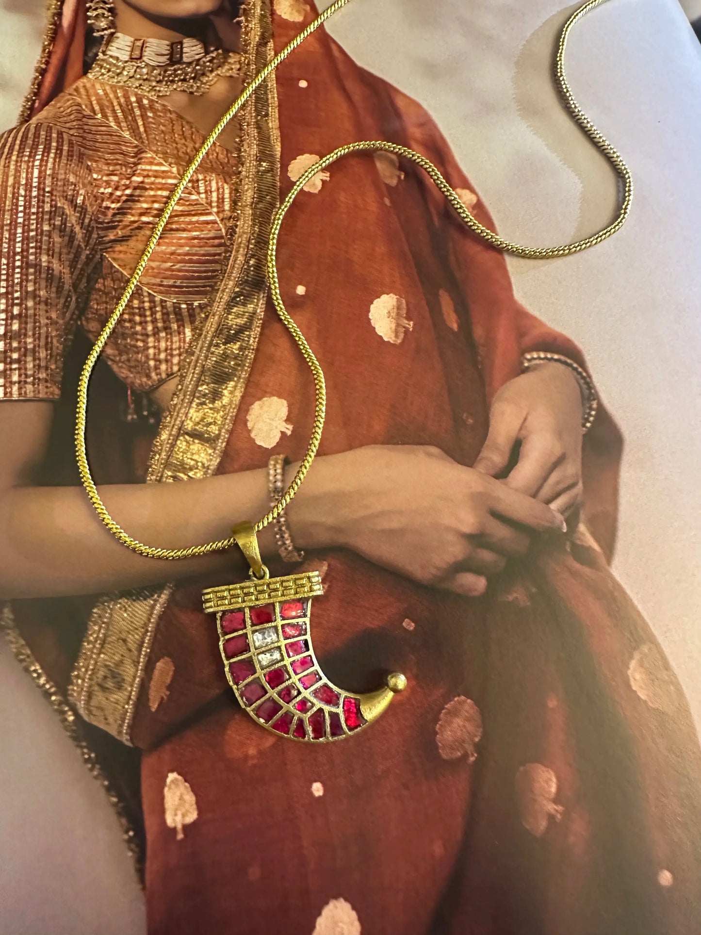 Nakshi Chain Pendant