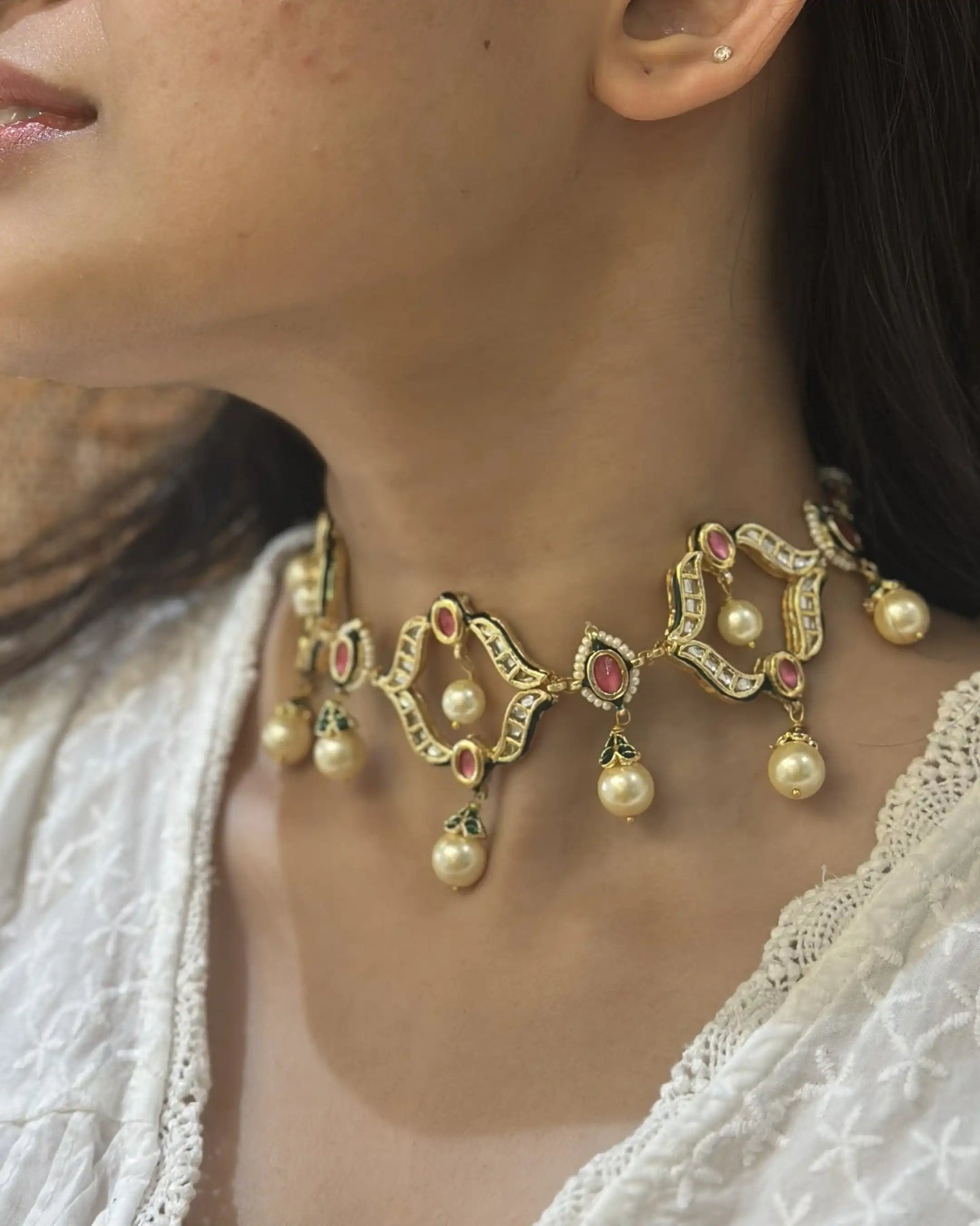 Bindiya Neckpiece Set