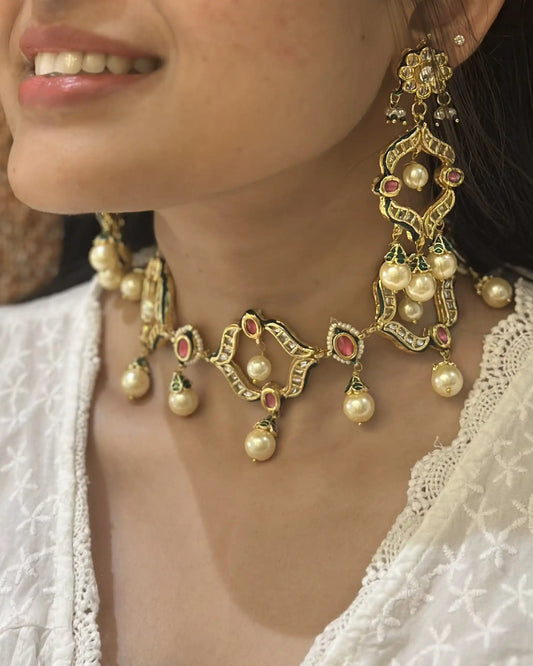 Bindiya Neckpiece Set